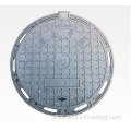 Ductile manhole cover φ500 B125